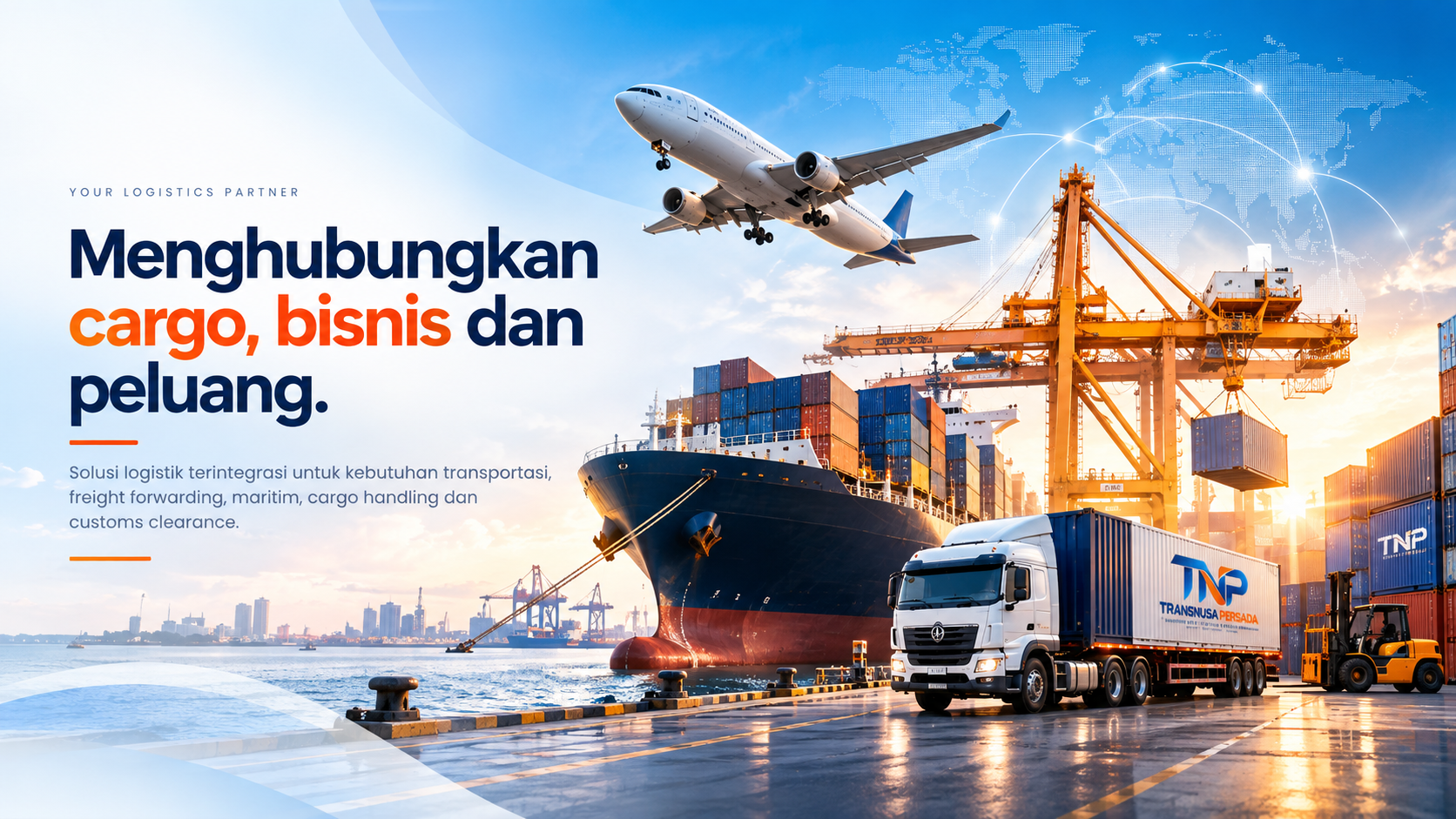 Aktivitas logistik Transnusa Persada